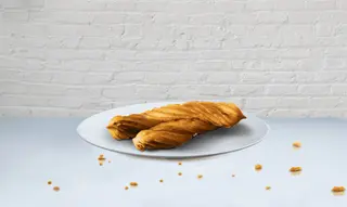 Churros rellenos de chocolate (2 uds)