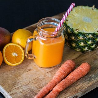 Jus De Carottes Gingembre Ananas & Orange