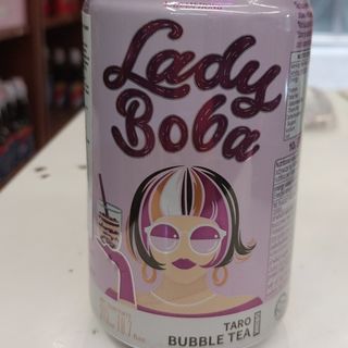 Bubble tea in lattina