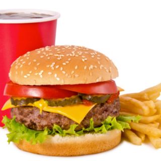 Menù chicken cheese burger