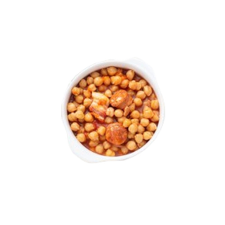 Garbanzos 1/2 ración