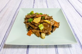 66. Ternera con salsa de Ostras