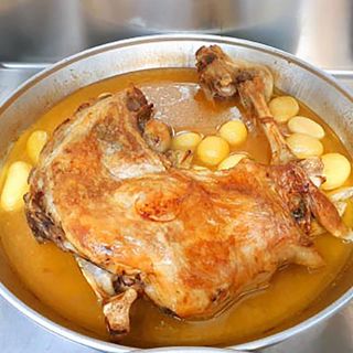 Cordero Asado con Patatas (Para 2 Personas)