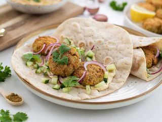 Piadina falafel
