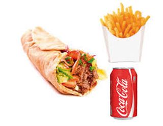 Menú Kebab Solo Carne 