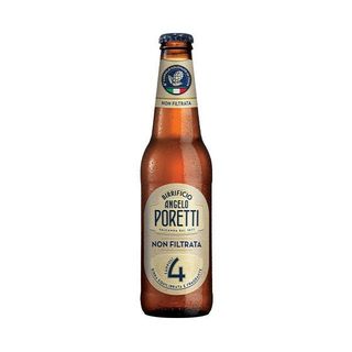 Poretti 4 Luppoli non filtrata 33 cl 