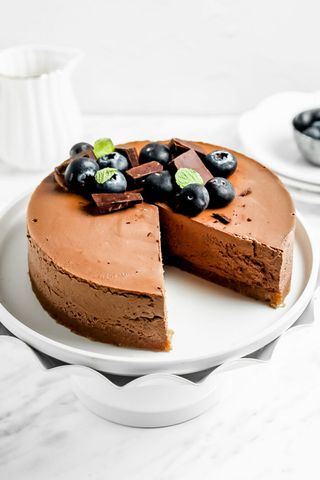 Tort Raw Vegan CheeseCake Choco
