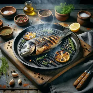 P2. Pesce bianco alla piastra