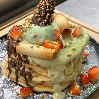 Pancakes Pistacho 
