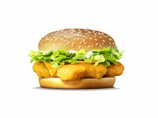 Наггетс бургер с сыром