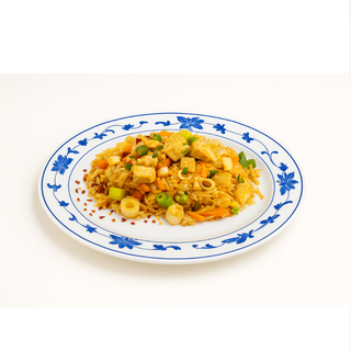 Pirjana riža s piletinom i curryjem