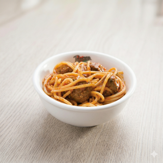 Spaghetti And Meat Balls