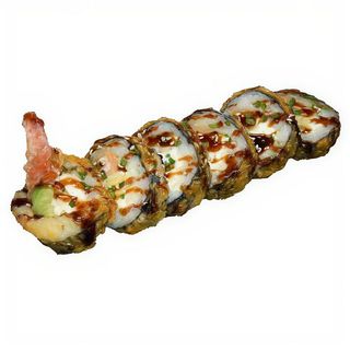 207. Uramaki Tempura De Langostino (4 Uds.)