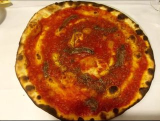 Pizza marinara normale