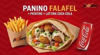 Panino Falafel menù