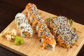 Geisha menu + Ebi tempura