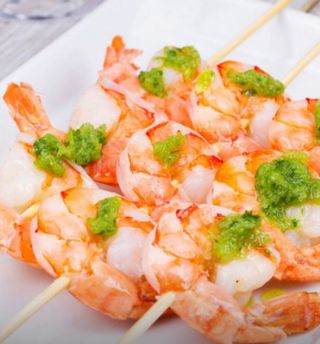 8N-Pincho de langostino( 3 pinchos) 
