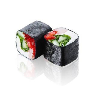 Roll Bez Ryżu z Łososiem i Krewetką (6 sztuk)