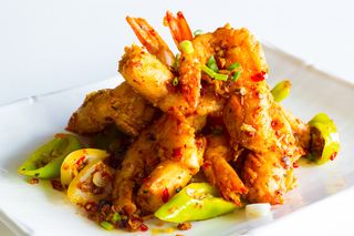 157. Gamberi sale e pepe