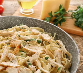 Pâtes Alfredo