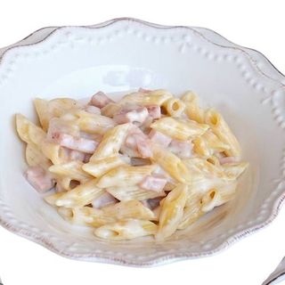 Penne panna e prosciutto 
