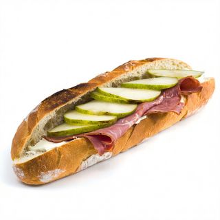 B11-Bocadillo De Ternera Y Pimiento Verde