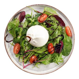 Ensalada burrata templada (recomendación)