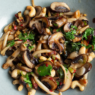 Garlic and Ginger Mushroom