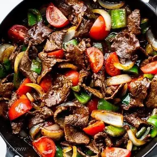 Beef With Green Pepper