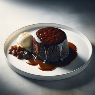 Sticky toffee pudding