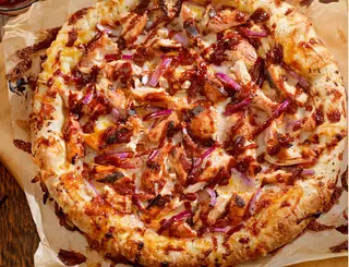 Barbacoa pizza (33 cm.)