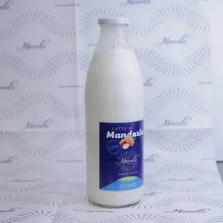 Bottiglia latte di mandorla artigianale 1 l