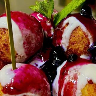 Papanasi cu dulceata