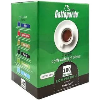 Gattopardo capsule Nespresso miscela Insonnia 100 pezzi