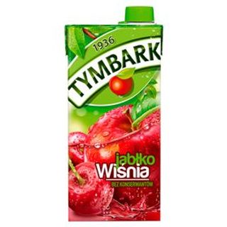 Napój wiśnia-jabłko Tymbark. 1л