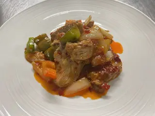 268. Anatra in salsa piccante