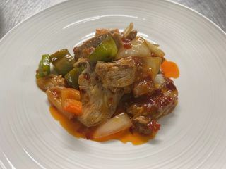 268. Anatra in salsa piccante