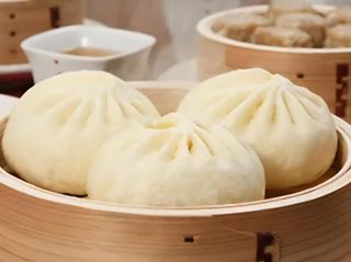 Pão com carne de porco 3uni.