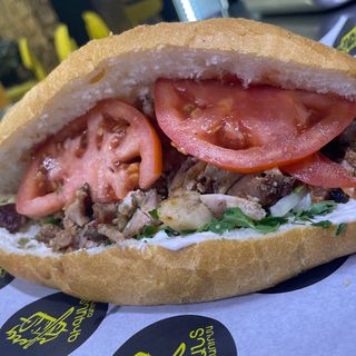 հավի  շաուրմա հացով