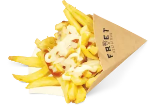 Batatas Fritas com Molho de Francesinha