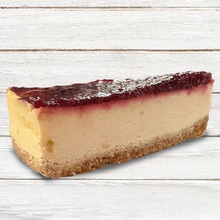 Tarta De Queso Con Frambuesa