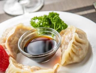 Ravioli al vapore con verdure