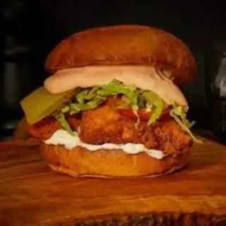 Doble Burger De Pollo (Condado)