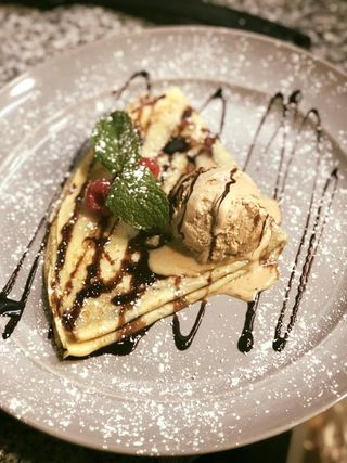 Crepe Doce com Topping