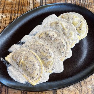 Mezzelune de boletus 