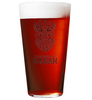 Пиво Жашківський кабан чорне 5.0% (1л) м. Жашків