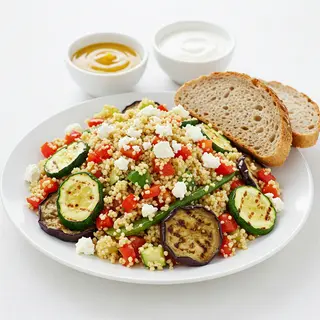 Bulgur salata s pečenim povrćem