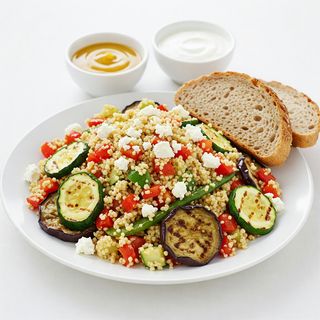 Bulgur salata s pečenim povrćem