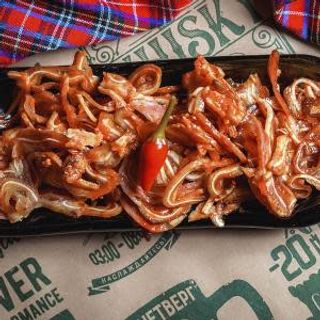 Копчені Свинячі Вушки У Соусі Кімчі (150г)