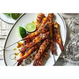 Roasted prawn satay